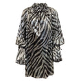 Load image into Gallery viewer, Redemption Black / Silver Zebra Pirata Night Out Dress