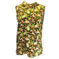 Load image into Gallery viewer, Marni Black Multi Lovers Prairie Sable Floral Printed Sleeveless Cowl Neck Crepe Blouse