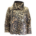 Load image into Gallery viewer, Moncler Tan / Black 'Ivoire' Leopard Printed Full Zip Jacket
