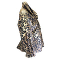 Load image into Gallery viewer, Moncler Tan / Black 'Ivoire' Leopard Printed Full Zip Jacket