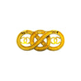 Load image into Gallery viewer, Chanel Gold Cruise 1995 Cc Infinity Brooch