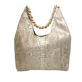 Load image into Gallery viewer, Chanel 2014-2015 Paris - Dallas Beige Snakeskin Leather Shoulder Bag
