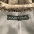 Load image into Gallery viewer, Pologeorgis Grey / Taupe Shirred Mink Coat