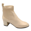 Load image into Gallery viewer, Pierre Hardy Ivory Patent Leather Ankle Boots