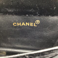 Load image into Gallery viewer, Chanel Black Vintage 80's Quilted Velvet Mini Flap Bag