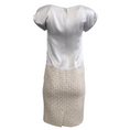Load image into Gallery viewer, Chanel Grey Silk and Tweed Dress with Jacket