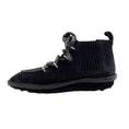 Load image into Gallery viewer, Balenciaga Black Suede Lace Up Moccasin Booties