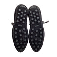 Load image into Gallery viewer, Balenciaga Black Suede Lace Up Moccasin Booties