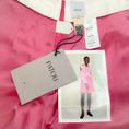 Load image into Gallery viewer, Patou Pink Wool Iconic Shorts with Gold Buttons
