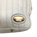 Load image into Gallery viewer, Chloe Ivory Leather Quilted Satchel