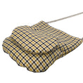 Load image into Gallery viewer, Victoria Beckham Black / Yellow Houndstooth Shoulder Bag With Chain Strap