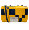 Load image into Gallery viewer, Calvin Klein 205W39NYC Navy / Yellow Billie Flap Bag