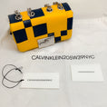Load image into Gallery viewer, Calvin Klein 205W39NYC Navy / Yellow Billie Flap Bag