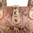 Load image into Gallery viewer, Chloe Brown Snake Silverado Shoulder Bag

