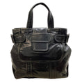 Load image into Gallery viewer, Pierre Hardy Black Perforated Leather Tote
