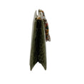 Load image into Gallery viewer, Darby Scott Spruce Green Crocodile Necklace Bag