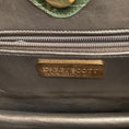 Load image into Gallery viewer, Darby Scott Spruce Green Crocodile Necklace Bag