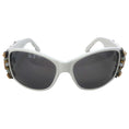 Load image into Gallery viewer, Chanel White Crystal Bijou Numero 1 Sunglasses