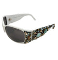 Load image into Gallery viewer, Chanel White Crystal Bijou Numero 1 Sunglasses