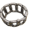 Load image into Gallery viewer, Konstantino Sterling Silver and 18K Gold Wide Hinged Bracelet