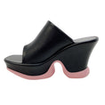 Load image into Gallery viewer, Stella McCartney Black / Pink Shroom Platform Sandals