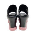 Load image into Gallery viewer, Stella McCartney Black / Pink Shroom Platform Sandals