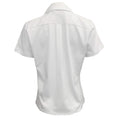 Load image into Gallery viewer, Tao Comme Des Garcons White Short Sleeve Top with Eyelet Ruffle