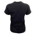 Load image into Gallery viewer, Comme des Garcons Black Cotton Short Sleeve Tee with Pearl Necklace Detail
