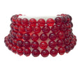 Load image into Gallery viewer, Chanel Vintage 1980's Red Glass Beads Necklace