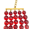 Load image into Gallery viewer, Chanel Vintage 1980's Red Glass Beads Necklace