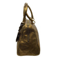 Load image into Gallery viewer, Yves Saint Laurent Gold Metallic Leather Medium Majorelle Shoulder Bag