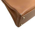 Load image into Gallery viewer, Hermès Kelly 35 Clemence Tan Leather Satchel