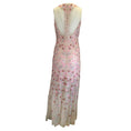 Load image into Gallery viewer, Elie Tahari Pink Augenie Beaded and Floral Sequined Embellished Sleeveless Gown / Formal Dress