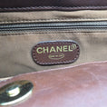 Load image into Gallery viewer, Chanel Vintage 2000 CC Doctor's Beige Raffia Woven Wood Handle Satchel