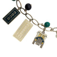 Load image into Gallery viewer, Chanel Silver 2006 Cruise Collection Enameled Charm Necklace