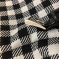 Load image into Gallery viewer, Prada Beige / Black Belted Checkered Sleeveless Wool Work/Office Dress