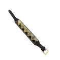 Load image into Gallery viewer, Valentino Black Gold Large Rockstuds Bracelet
