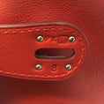 Load image into Gallery viewer, Hermès Lindy 2008 Rouge Togo Leather 30cm Shoulder Bag
