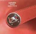 Load image into Gallery viewer, Hermès Lindy 2008 Rouge Togo Leather 30cm Shoulder Bag