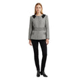 Load image into Gallery viewer, Malo Grey Wool Tweed Jacket with Sequined Collar
