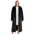 Load image into Gallery viewer, Unreal Fur Black The Black Bird Faux Fur Coat
