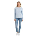 Load image into Gallery viewer, Loro Piana Light Blue Baby Cashmere Long Sleeved Crewneck Pullover Sweater

