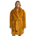 Load image into Gallery viewer, Rag & Bone Camel Faux Fur Coat with Belt
