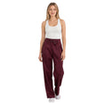 Load image into Gallery viewer, Dries Van Noten Burgundy Relaxed Fit Pants with Belt
