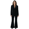 Load image into Gallery viewer, Akris Black Velvet Jacket and Pants Suit Set
