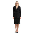 Load image into Gallery viewer, Sonia Rykiel Black Pinstriped Crepe Jacket and Skirt Suit Set
