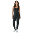 Load image into Gallery viewer, Stella McCartney Charcoal Grey Wool Knit Sleeveless Drawstring Jumpsuit

