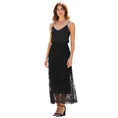 Load image into Gallery viewer, Proenza Schouler Black Stretch Lace Jasmine Maxi Skirt

