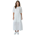 Load image into Gallery viewer, Peserico White Linen Midi Dress
