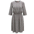 Load image into Gallery viewer, Thom Browne / Navy / White Red Plaid Midi Dress

